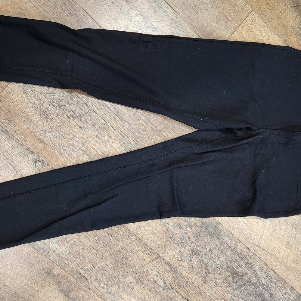 Seven7 Women's Black Straight Leg Pants